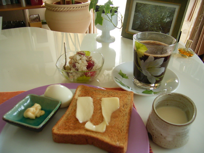 秦　美穂子　のブログ-窓vivi 朝食